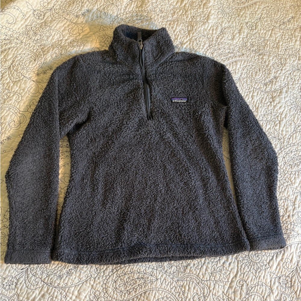 Patagonia Charcoal Fleece 3/4 zip Pullover